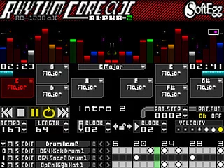 Изображение игры: Rhythm Core Alpha 2