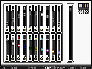 Изображение игры: Rhythm Core Alpha 2