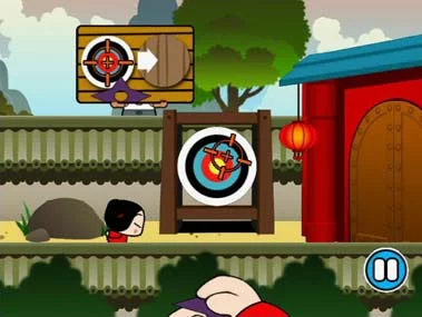 Изображение игры: Pucca's Race for Kisses
