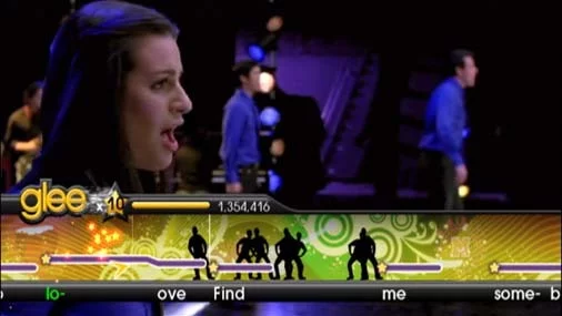 Изображение игры: Karaoke Revolution Glee