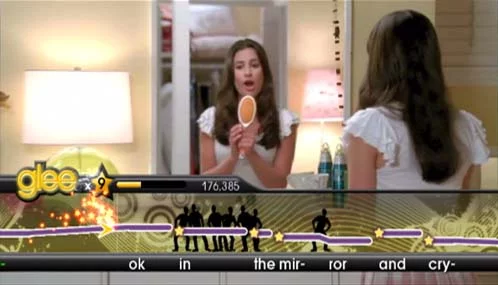 Изображение игры: Karaoke Revolution Glee