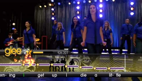 Изображение игры: Karaoke Revolution Glee