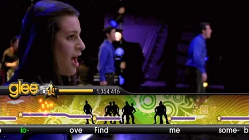 Изображение игры: Karaoke Revolution Glee