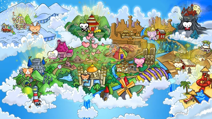 Изображение игры: Luv Me Buddies Wonderland
