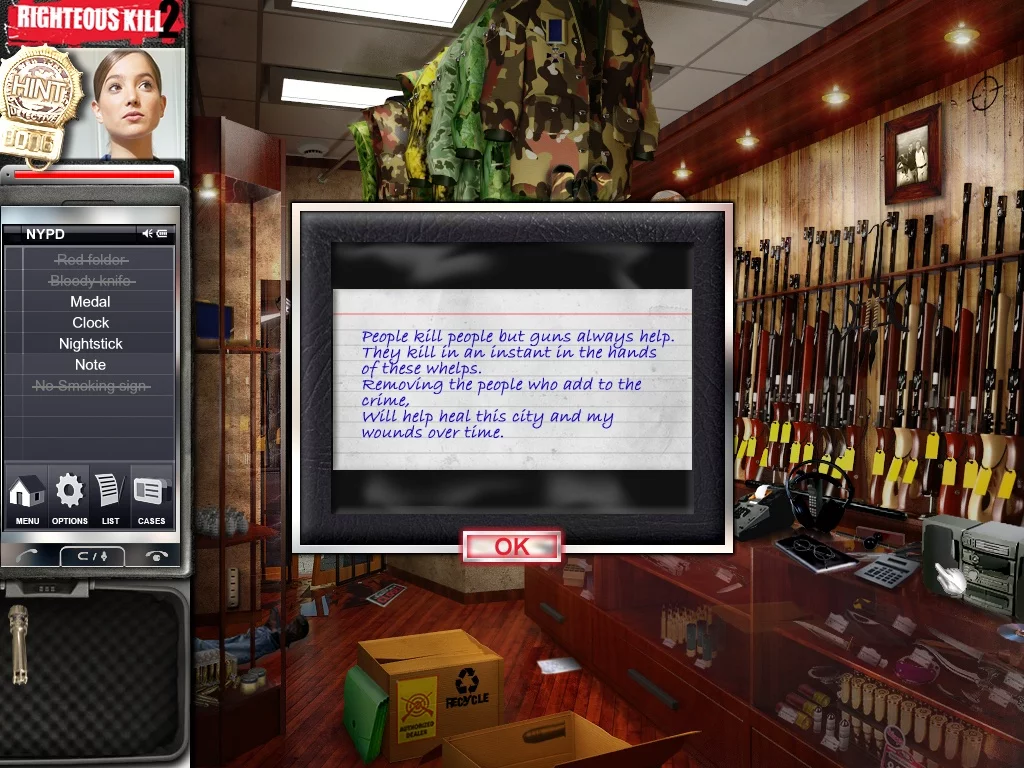 Изображение игры: Righteous Kill 2: Revenge of the Poet Killer