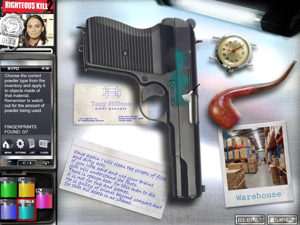 Изображение игры: Righteous Kill 2: Revenge of the Poet Killer