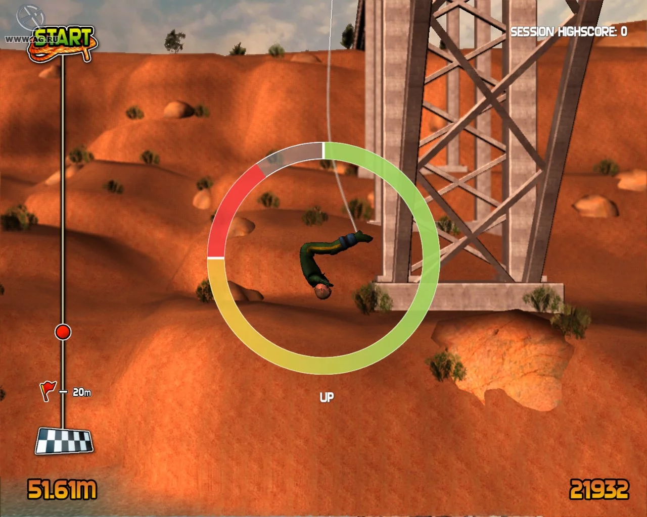 Изображение игры: Bungee Jumping Simulator