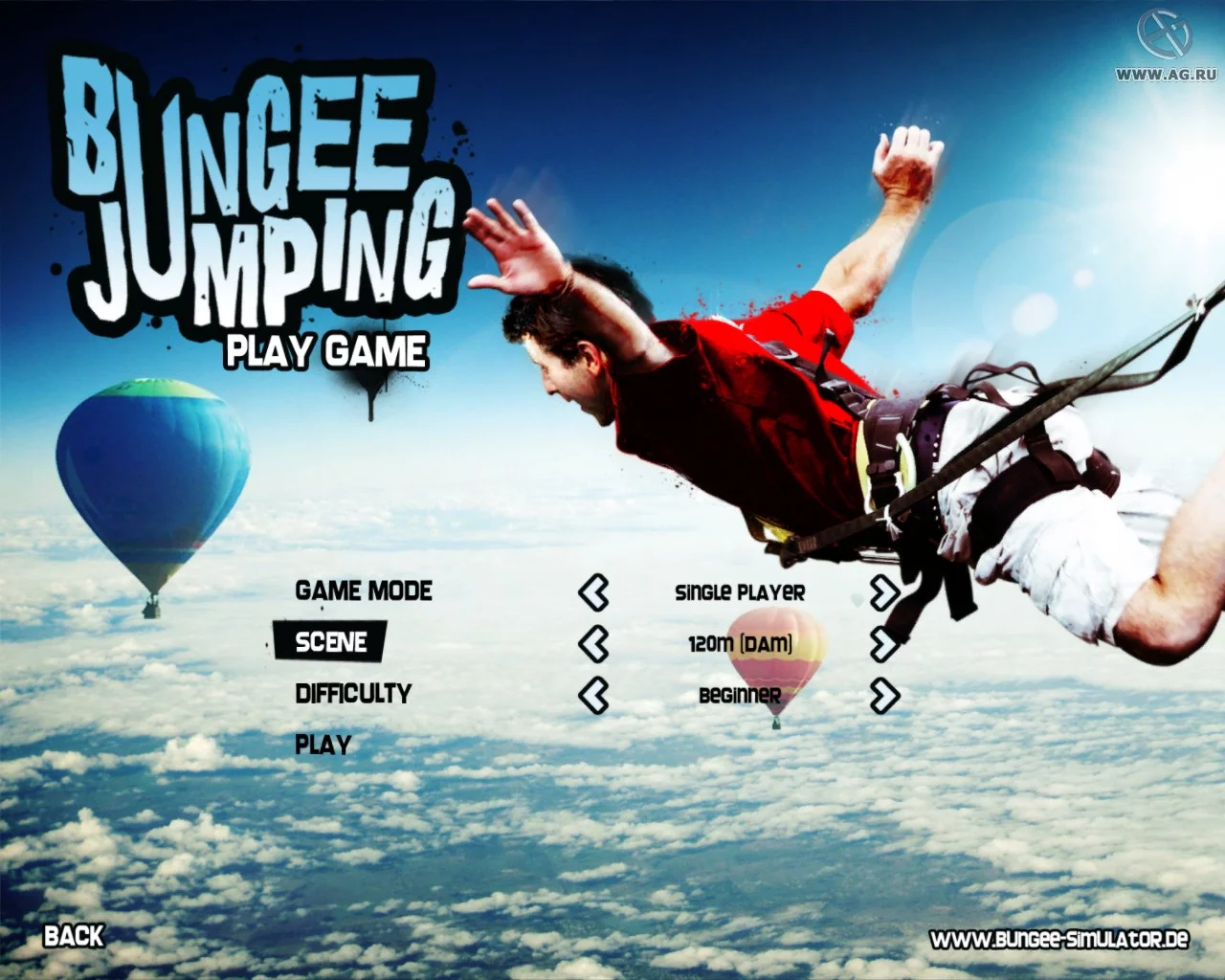 Изображение игры: Bungee Jumping Simulator