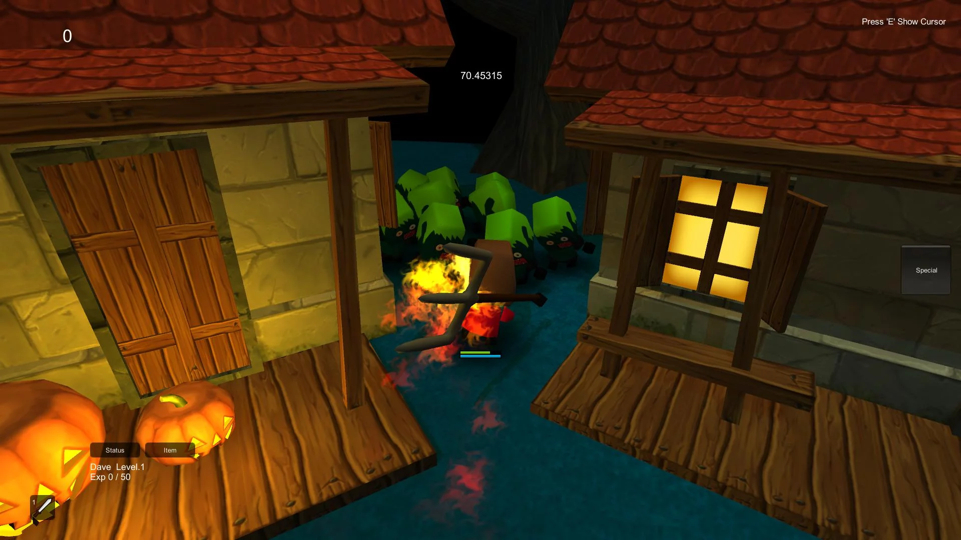 Изображение игры: Mr Pumpkins Halloween Showdown