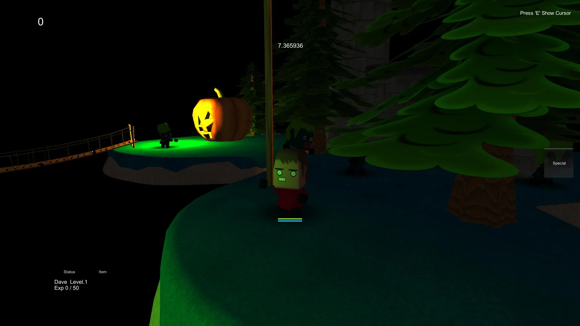 Изображение игры: Mr Pumpkins Halloween Showdown