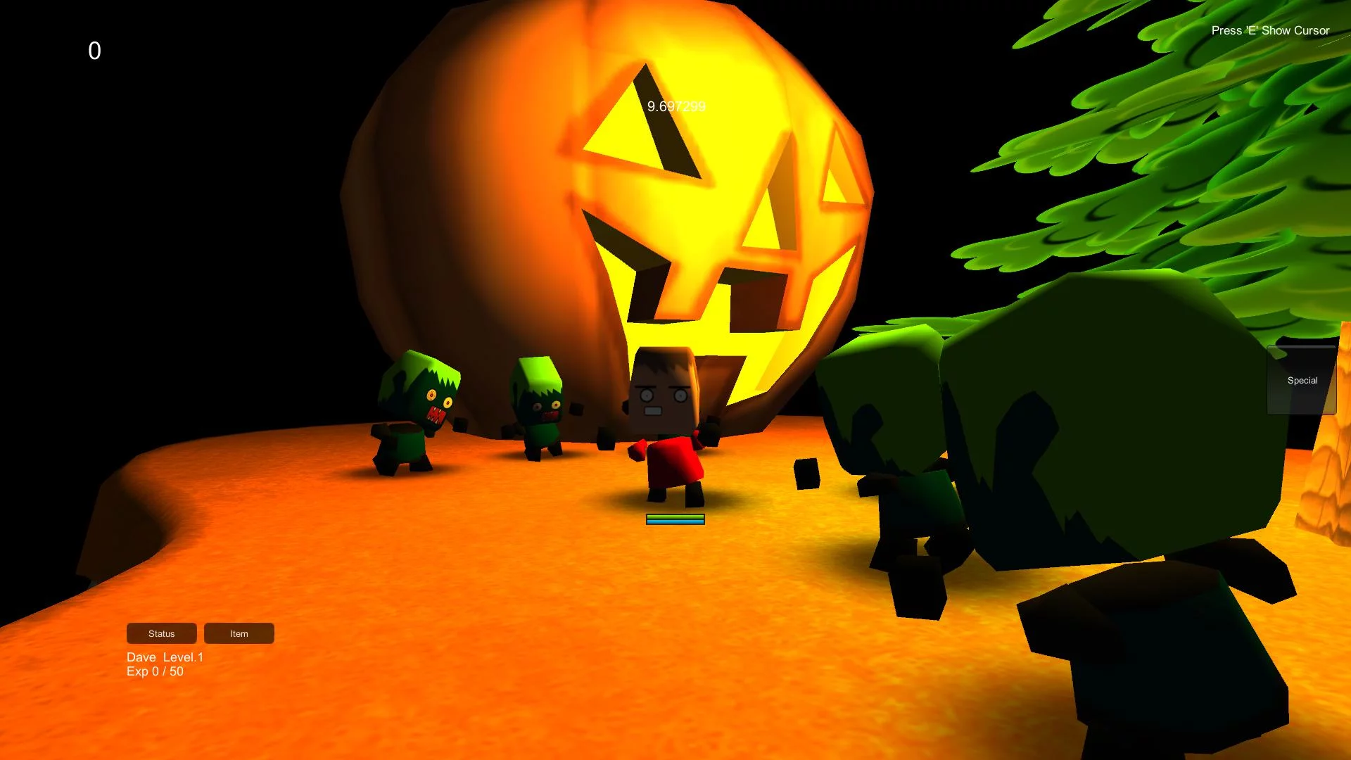 Изображение игры: Mr Pumpkins Halloween Showdown