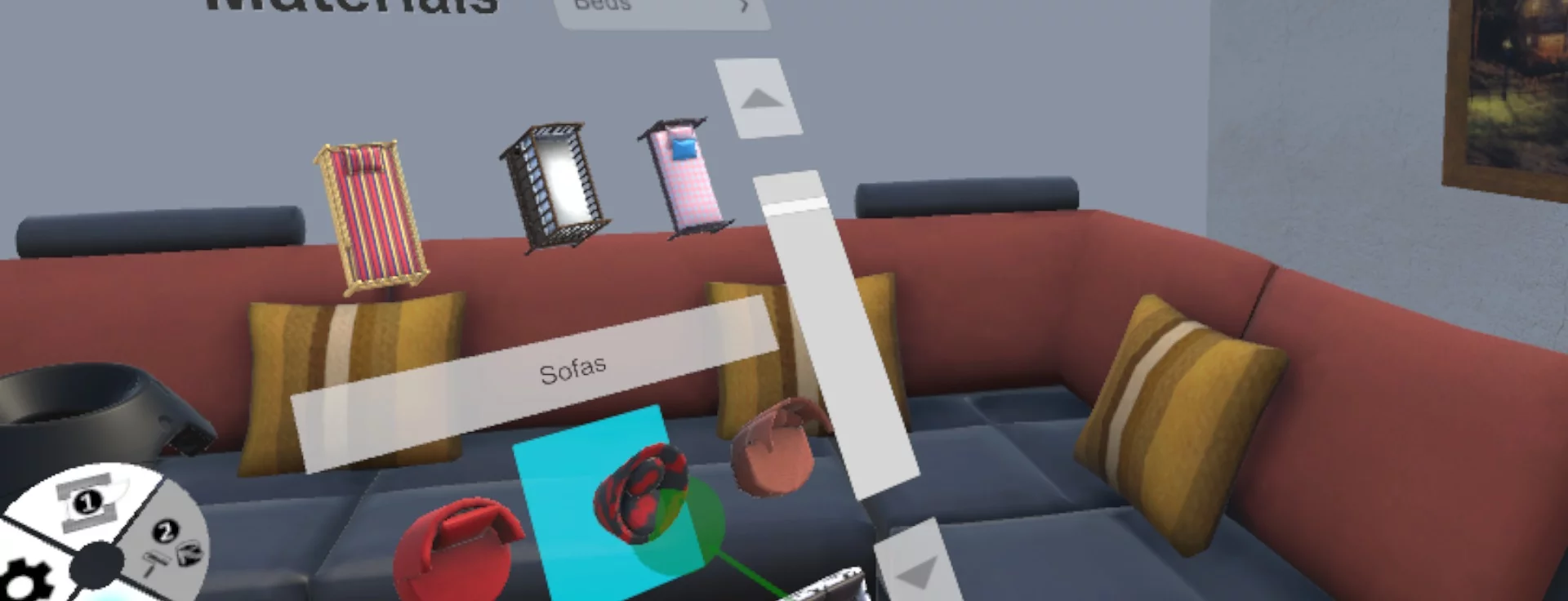 Изображение игры: Room Designer VR