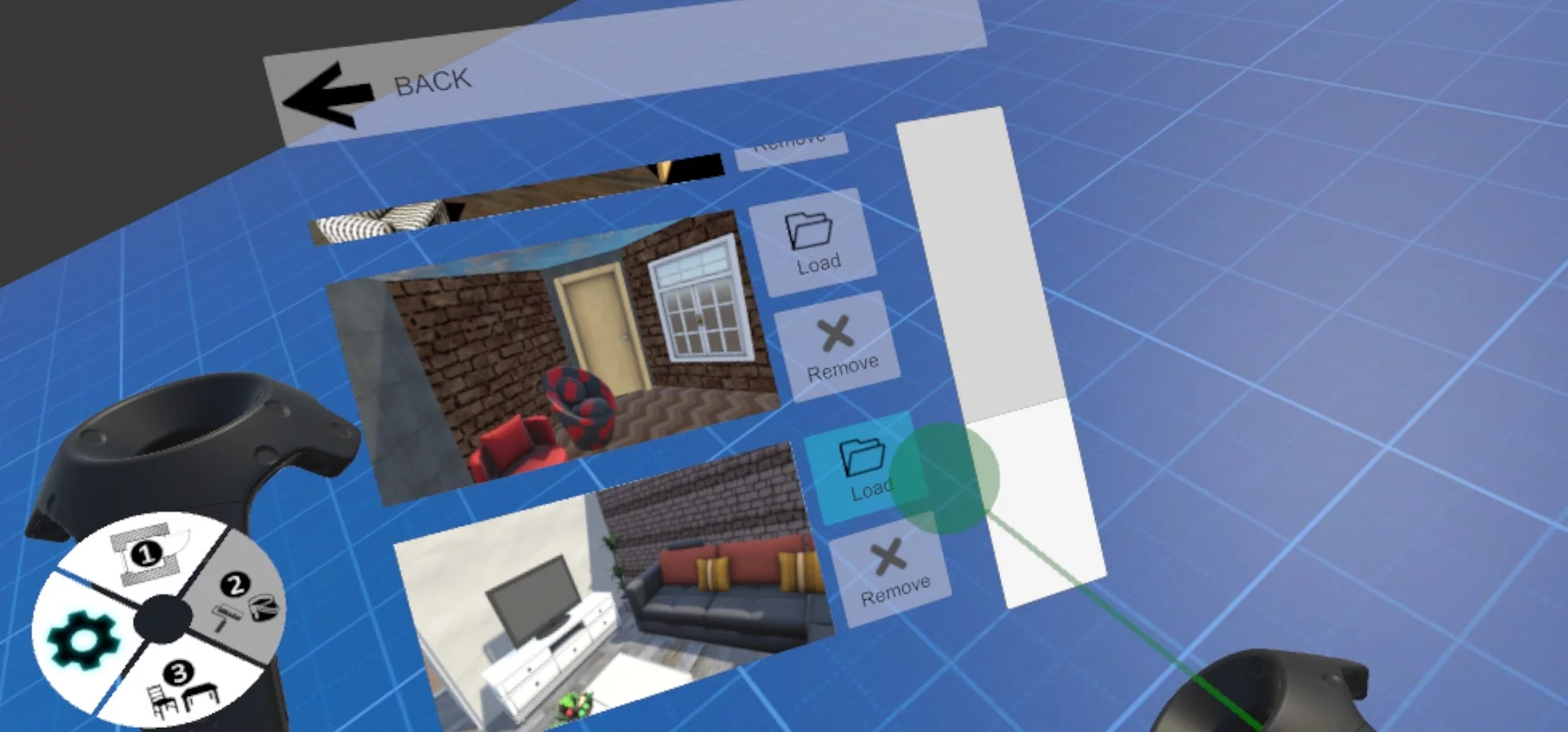 Изображение игры: Room Designer VR