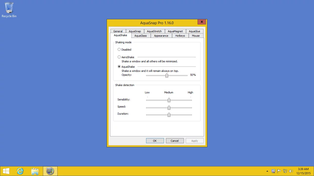 Изображение игры: AquaSnap Window Manager