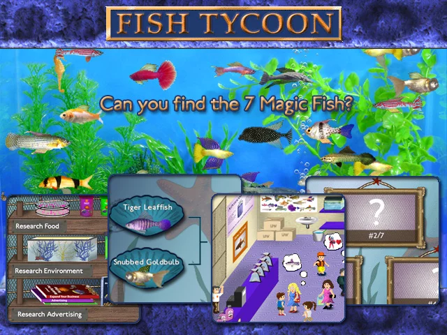 Изображение игры: Fish Tycoon for Windows