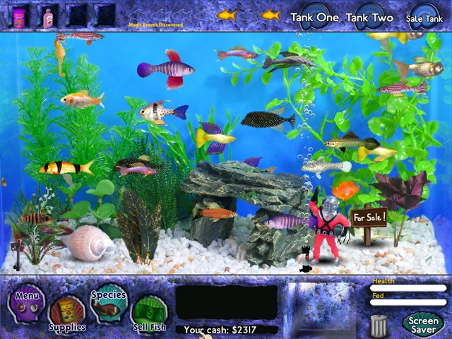 Изображение игры: Fish Tycoon for Windows