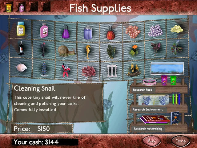 Изображение игры: Fish Tycoon for Windows