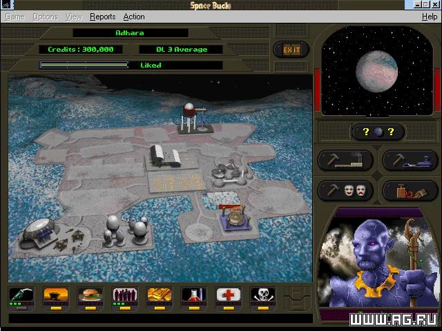 Изображение игры: Space Bucks