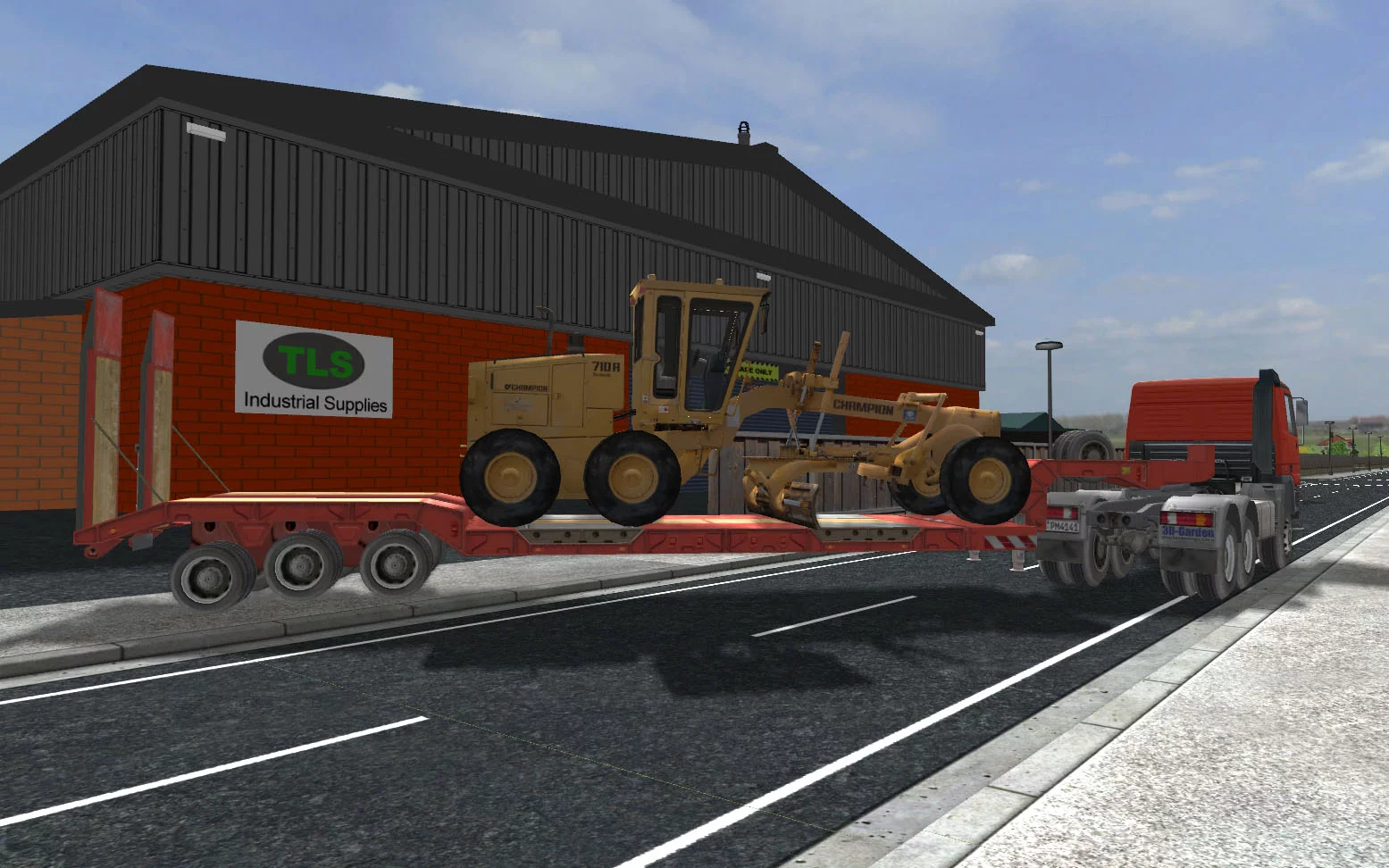 Изображение игры: Heavyweight Transport Simulator