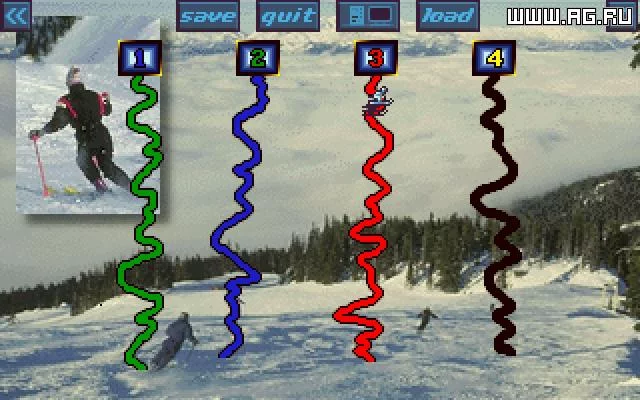 Изображение игры: Super Ski 3