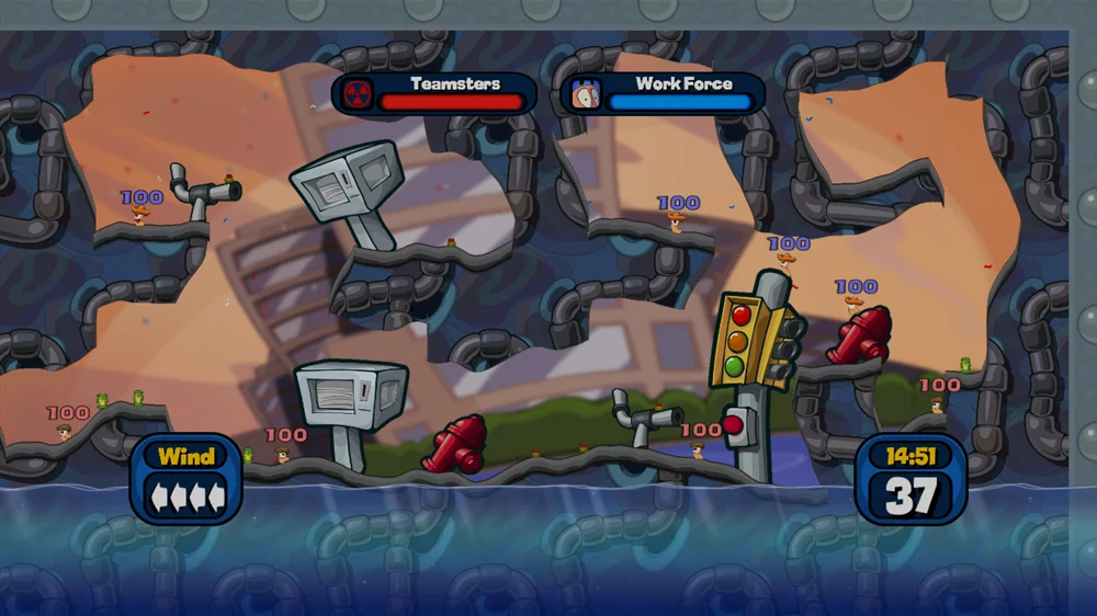 Изображение игры: Worms Collection