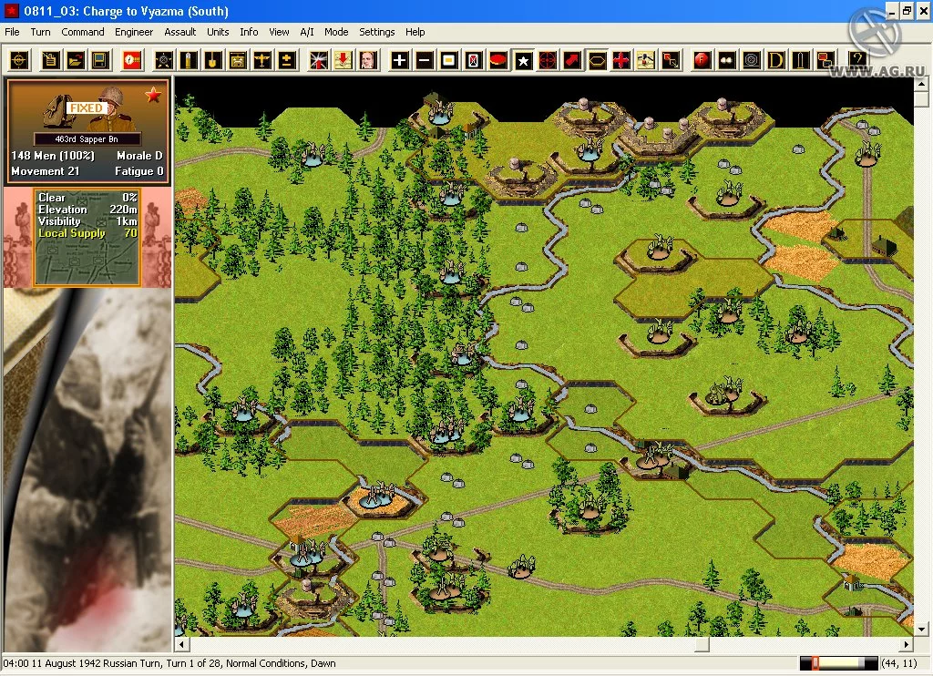 Изображение игры: Panzer Campaigns: Rzhev '42