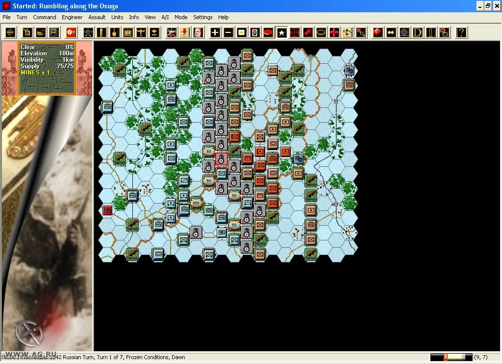 Изображение игры: Panzer Campaigns: Rzhev '42