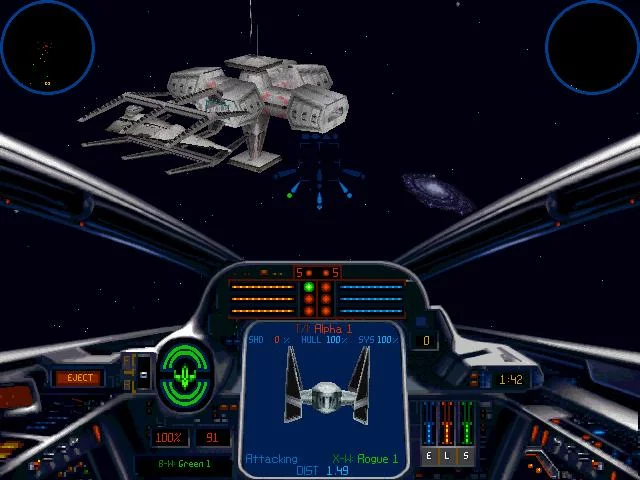 Изображение игры: Star Wars: X-Wing vs. TIE Fighter - Balance of Power