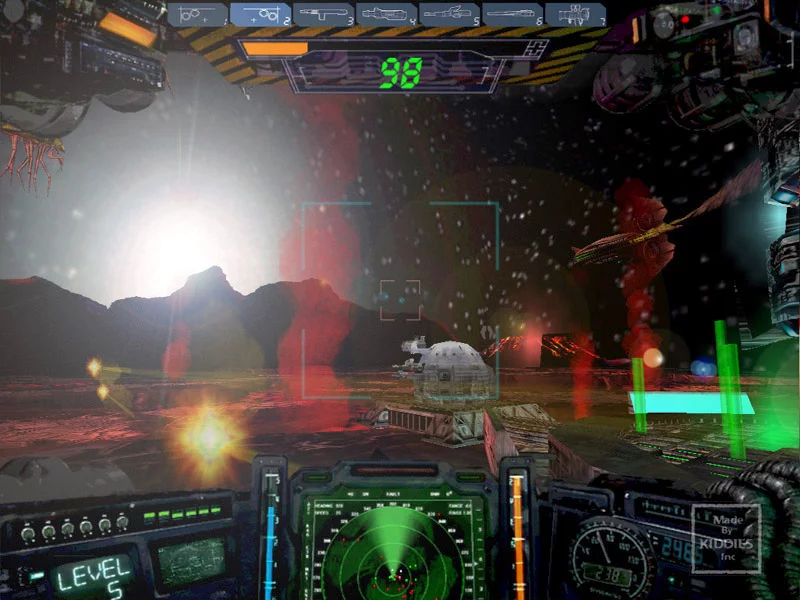 Изображение игры: Alien Blast: The Encounter