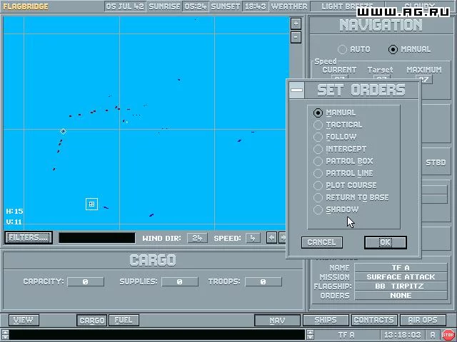 Изображение игры: Great Naval Battles, Vol. 4: Burning Steel, 1939-1942