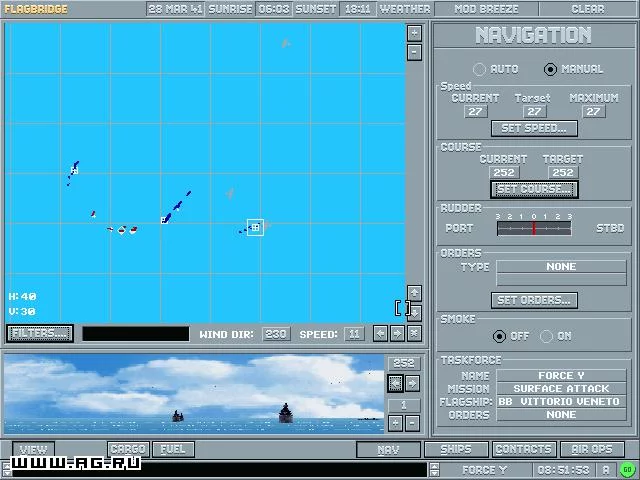 Изображение игры: Great Naval Battles, Vol. 4: Burning Steel, 1939-1942