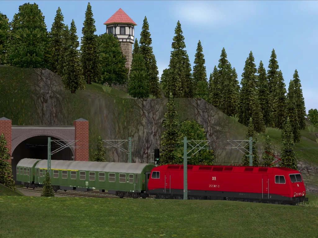 Изображение игры: EEP Virtual Railroad 3