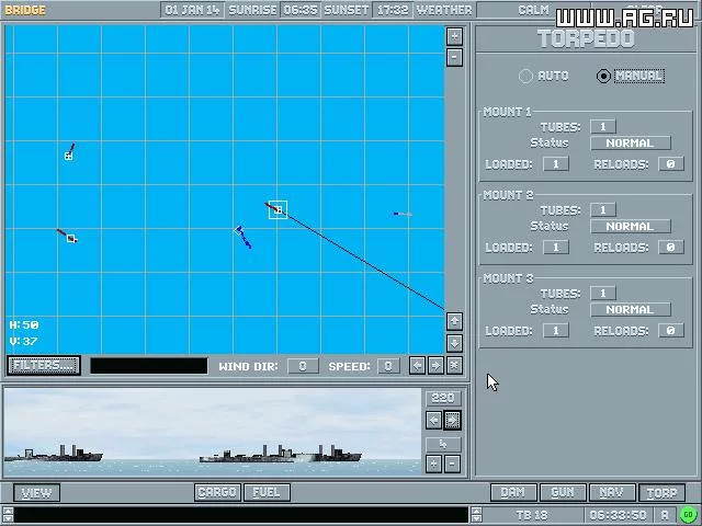 Изображение игры: Great Naval Battles, Vol. 5: Demise of the Dreadnoughts