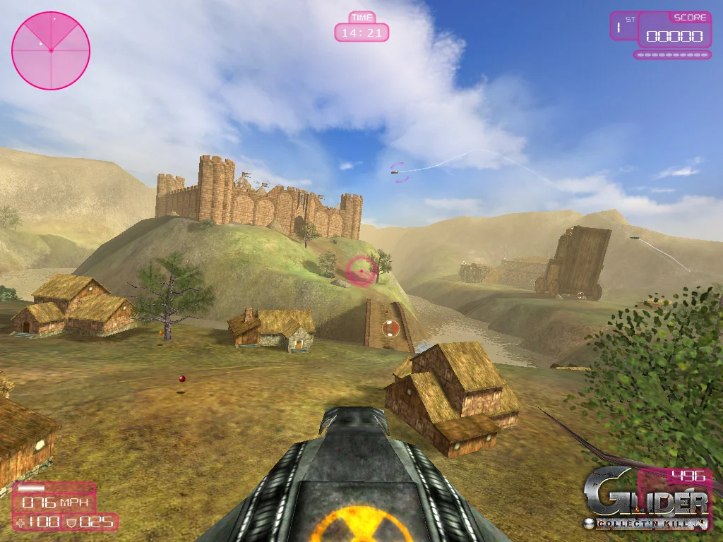 Изображение игры: Glider: Collect 'n Kill
