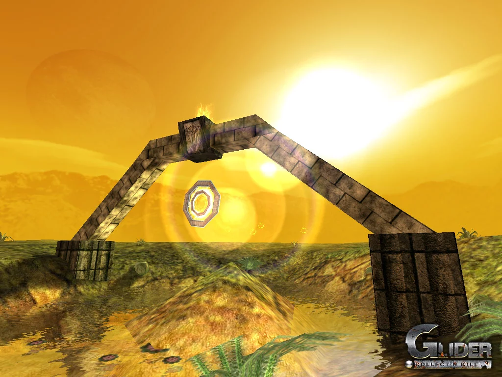 Изображение игры: Glider: Collect 'n Kill