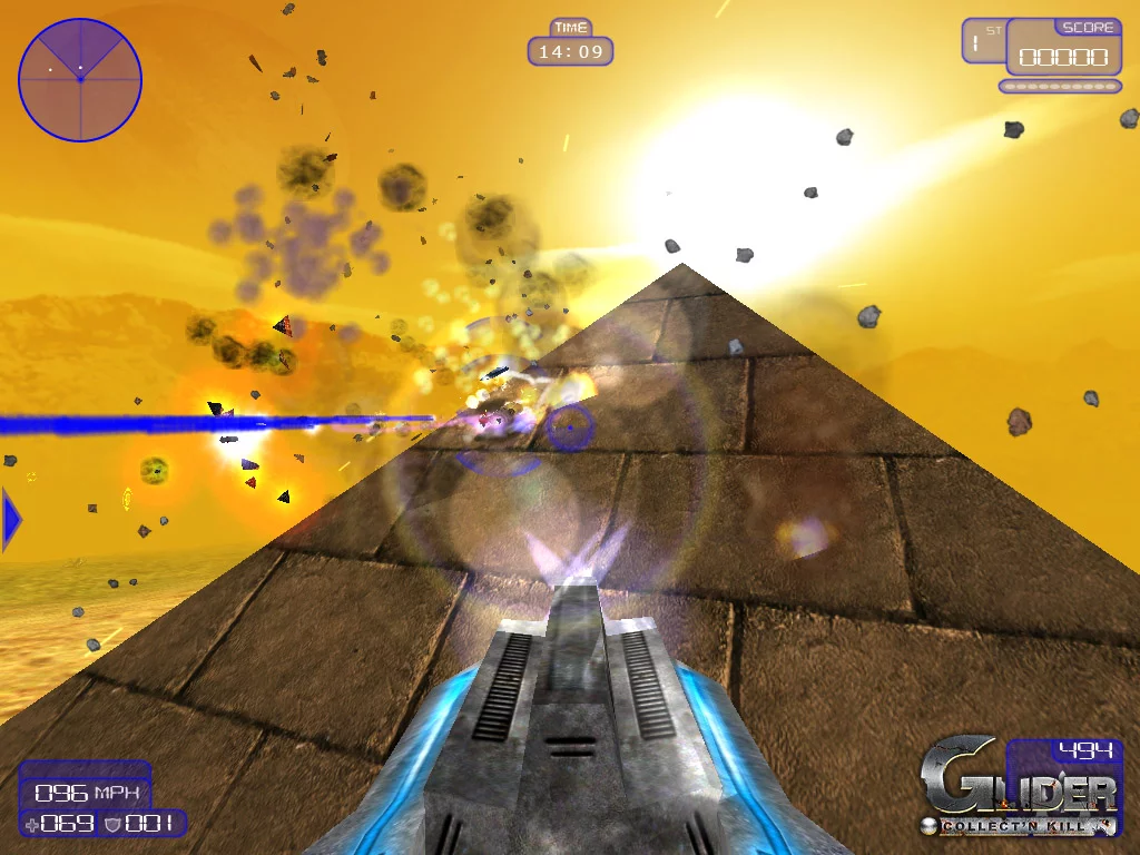 Изображение игры: Glider: Collect 'n Kill