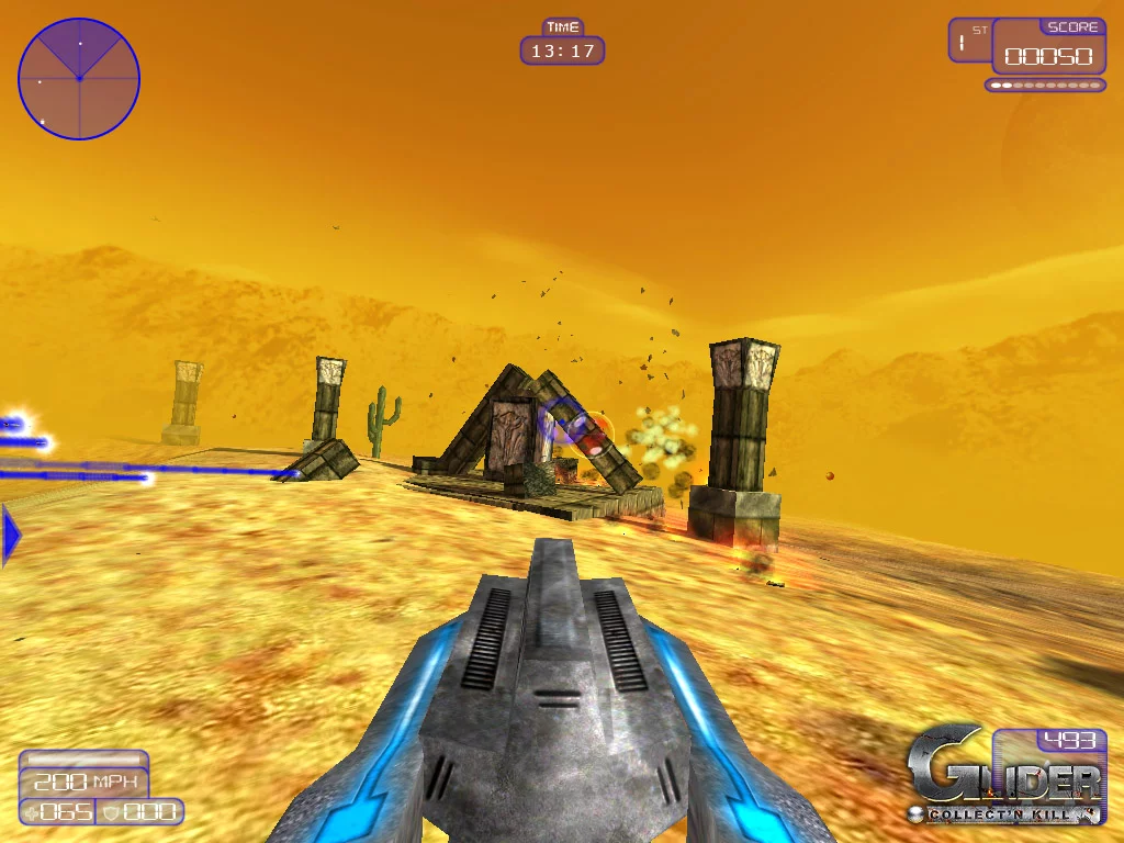 Изображение игры: Glider: Collect 'n Kill