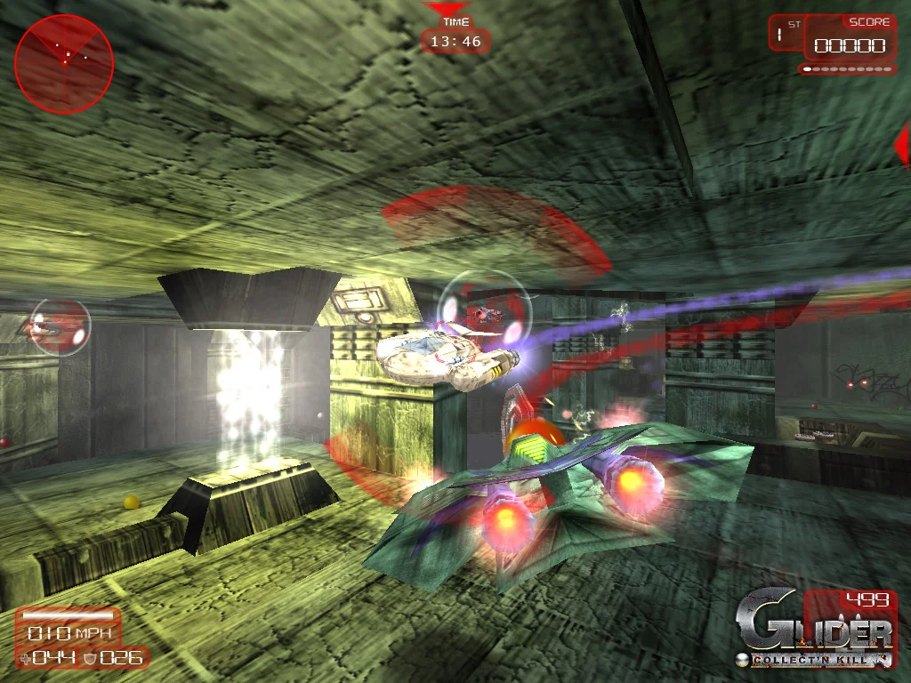 Изображение игры: Glider: Collect 'n Kill