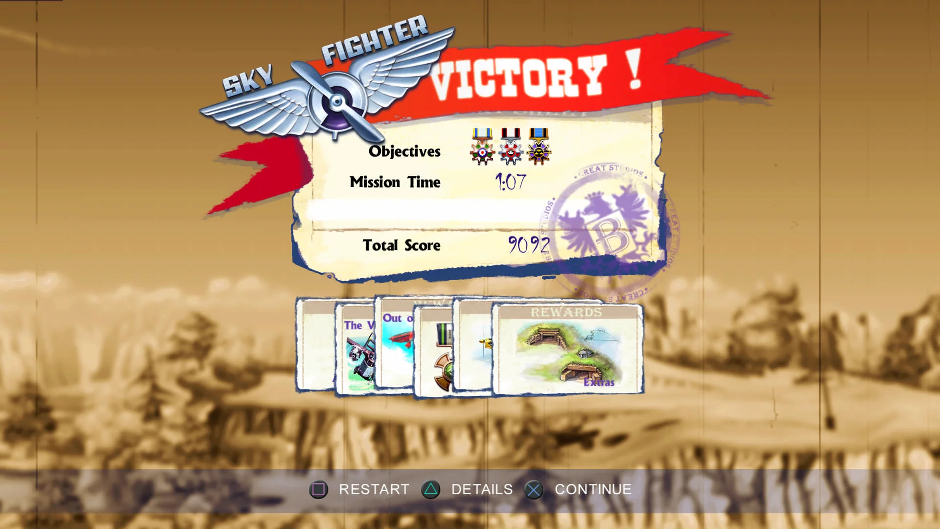 Изображение игры: SkyFighter