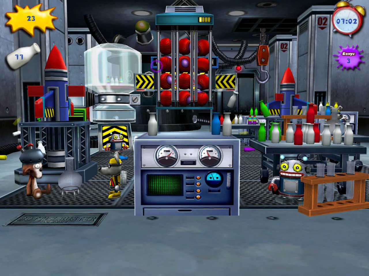 Изображение игры: BottleBuster