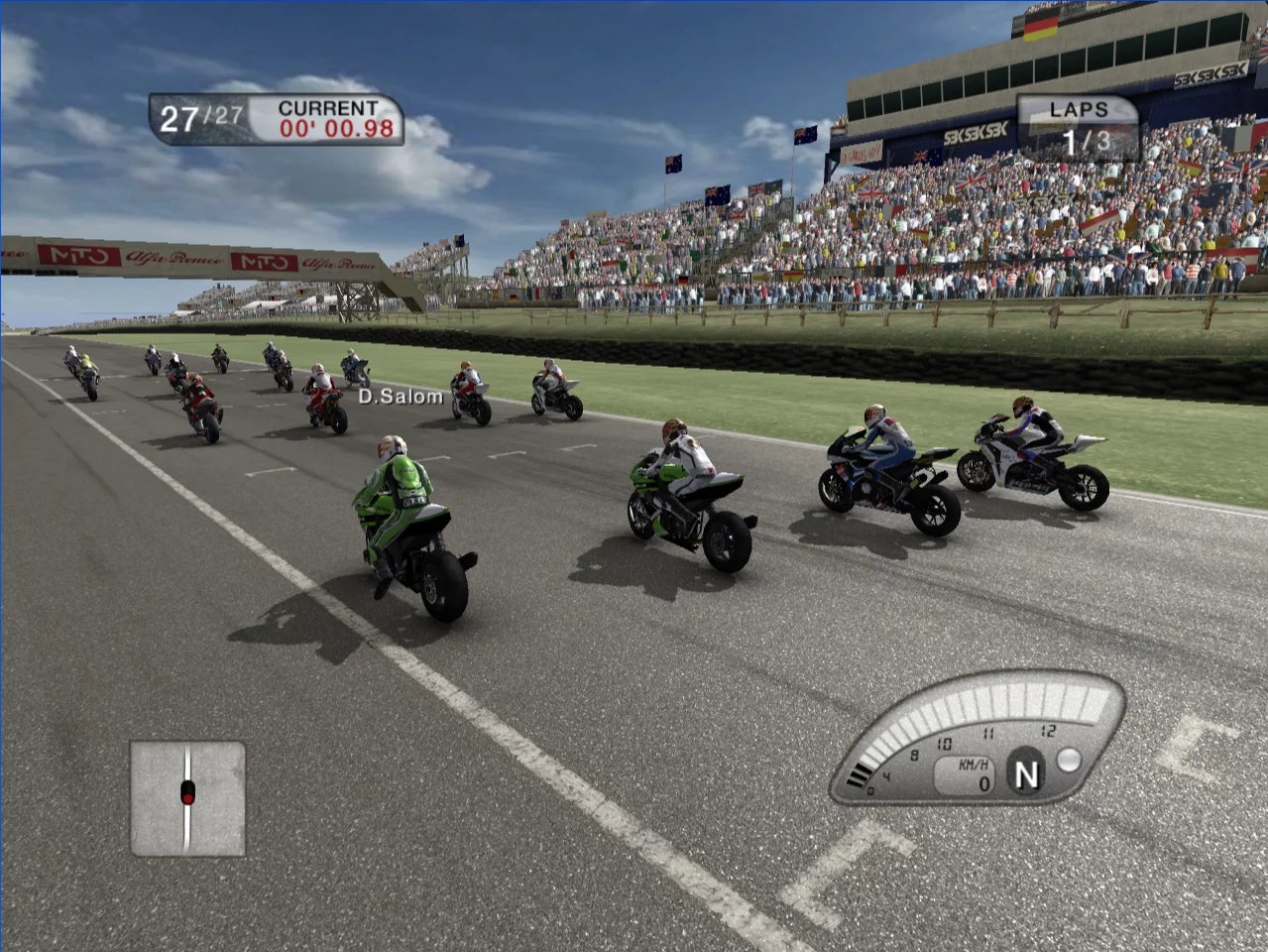 Изображение игры: SBK 09: Superbike World Championship
