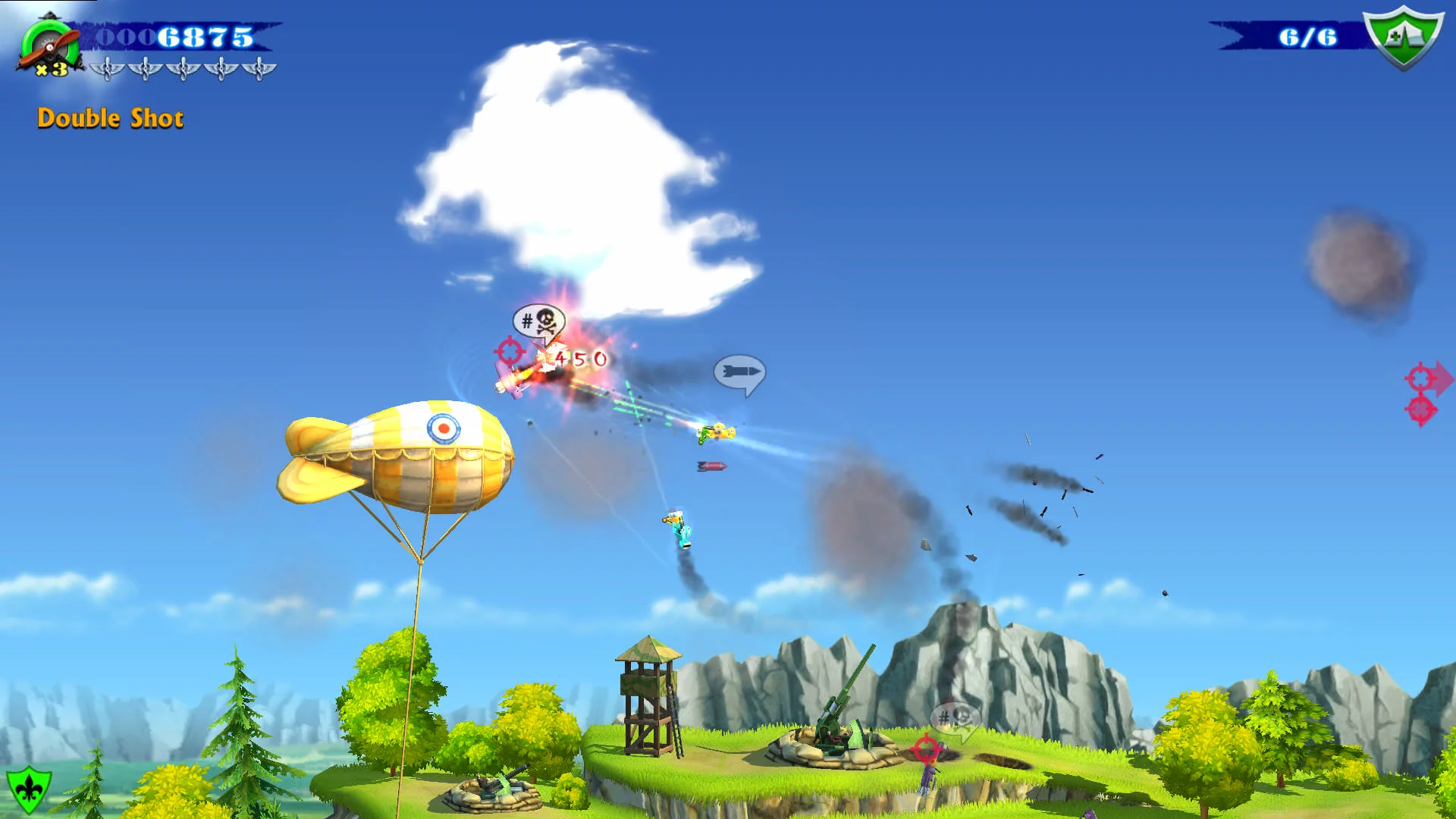 Изображение игры: SkyFighter