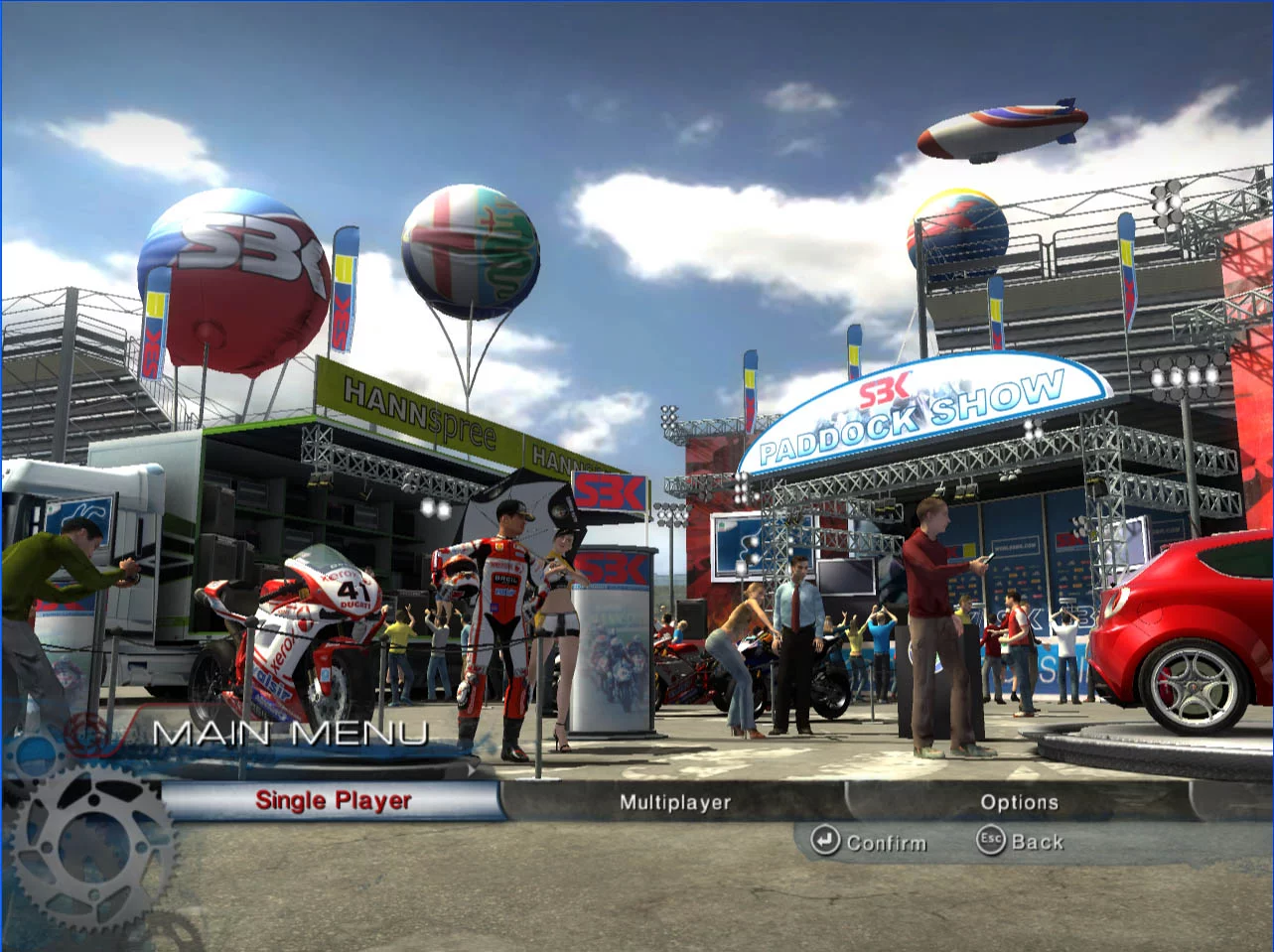Изображение игры: SBK 09: Superbike World Championship