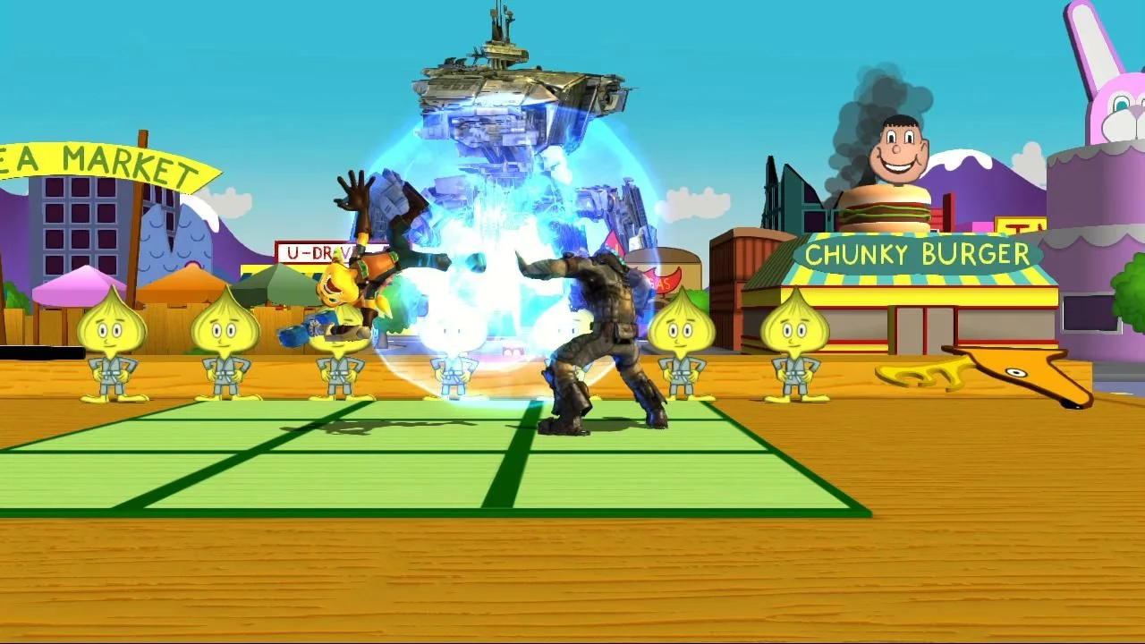 Изображение игры: PlayStation All-Stars: Battle Royale - Isaac Clarke and Zeus DLC