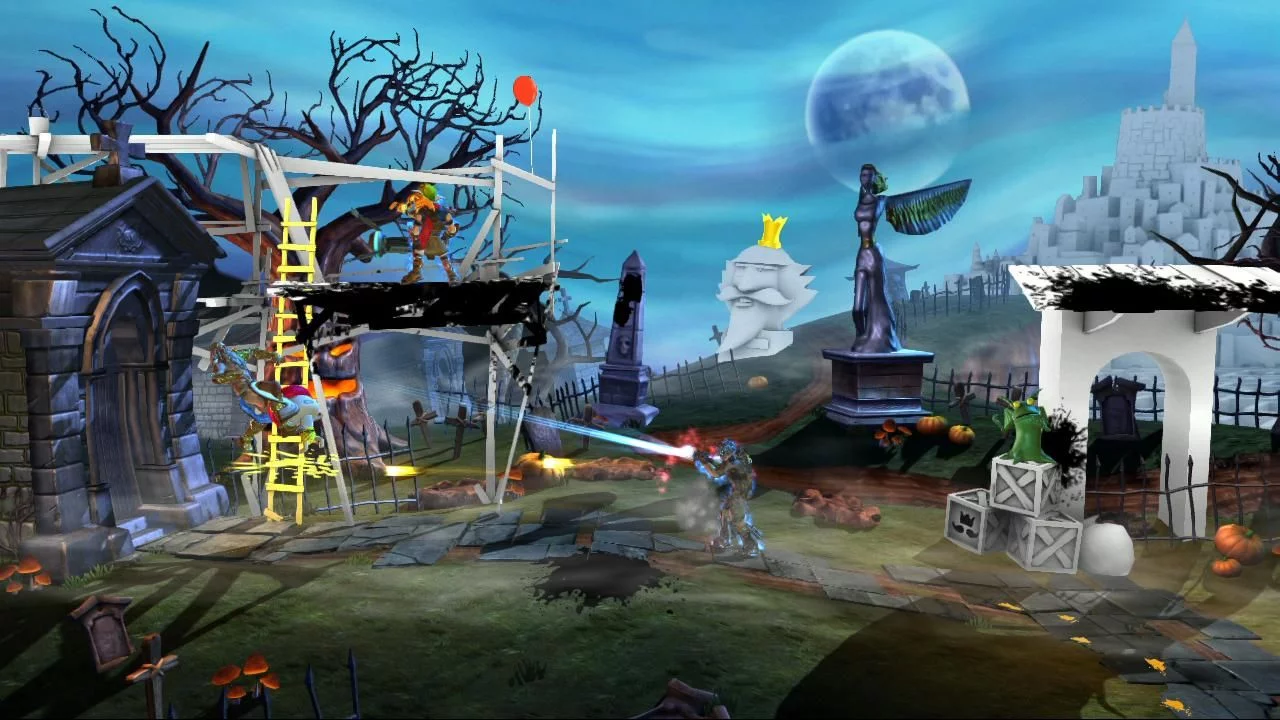 Изображение игры: PlayStation All-Stars: Battle Royale - Isaac Clarke and Zeus DLC