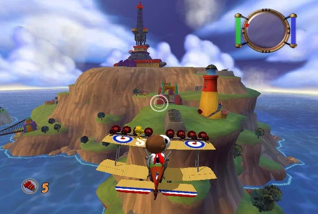 Изображение игры: Snoopy Versus the Red Baron