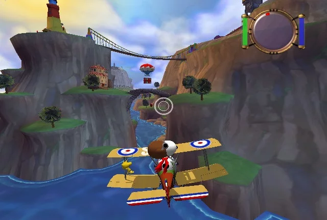 Изображение игры: Snoopy Versus the Red Baron