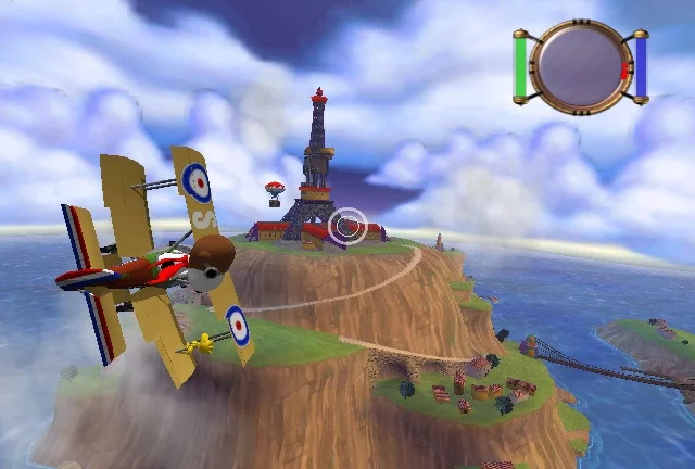 Изображение игры: Snoopy Versus the Red Baron
