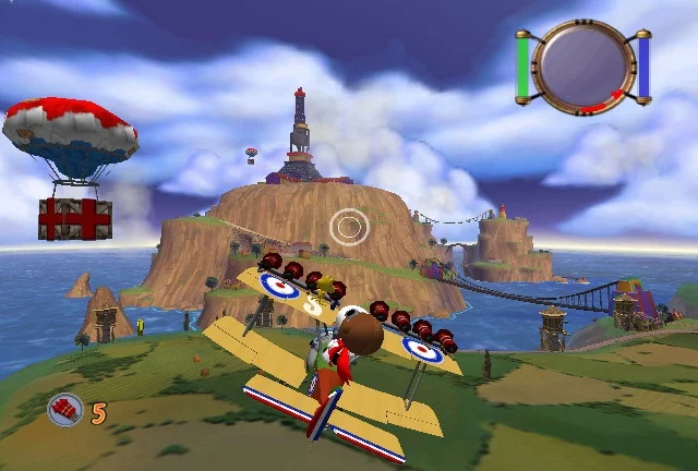 Изображение игры: Snoopy Versus the Red Baron