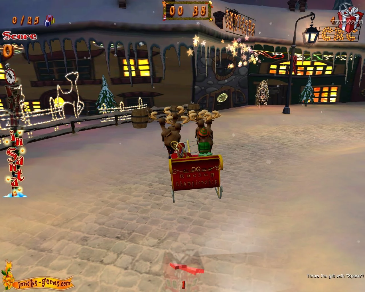 Изображение игры: Santa Ride! 2